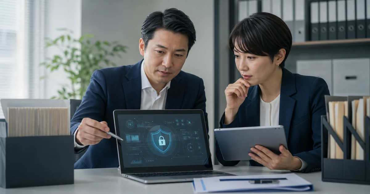 生成AI利用時の情報管理とアクセス制御を確認する担当者